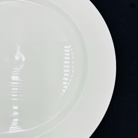 Homer Laughlin 11 3/4" Pristine Undecorated Plate Solid White Restaurant Ware - Picture 3 of 7